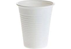 Mundspülbecher, 180 ml: weiß