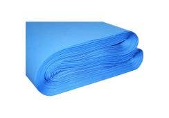 Soft Crepe Sterilisationspapier, 60 gr/sqm, Blue, 35 x 35 cm