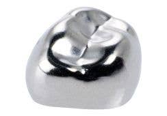 Edelstahlkronen Refill, zweiter Milchmolar, OK links: E-UL-3