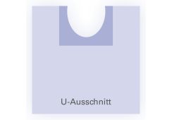 OP-Tuch mit U-Ausschnitt 50 x 75 cm, 100 Stück