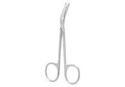 Suture Schere, gewinkelt